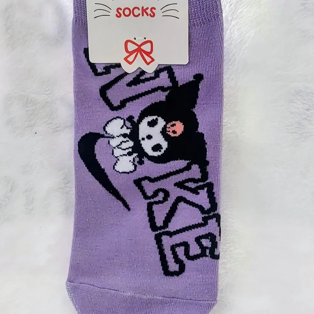 Hello Kitty and Friends Nike ankle Socks (5 pairs) Multi-color Women size 7-9.5